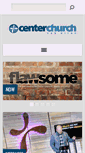 Mobile Screenshot of centerchurchsd.com