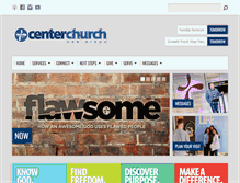 Tablet Screenshot of centerchurchsd.com